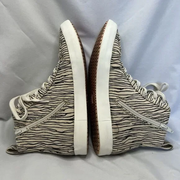 Camper Sneaker Women's Size 9 Zebra Imar Copa Canvas Animal Print Tiger Hi Top - Picture 12 of 15